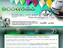 Tablet Screenshot of ecocromo.com